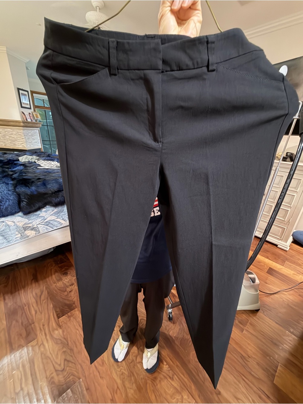 Classic Black Women's Tailored Trousers